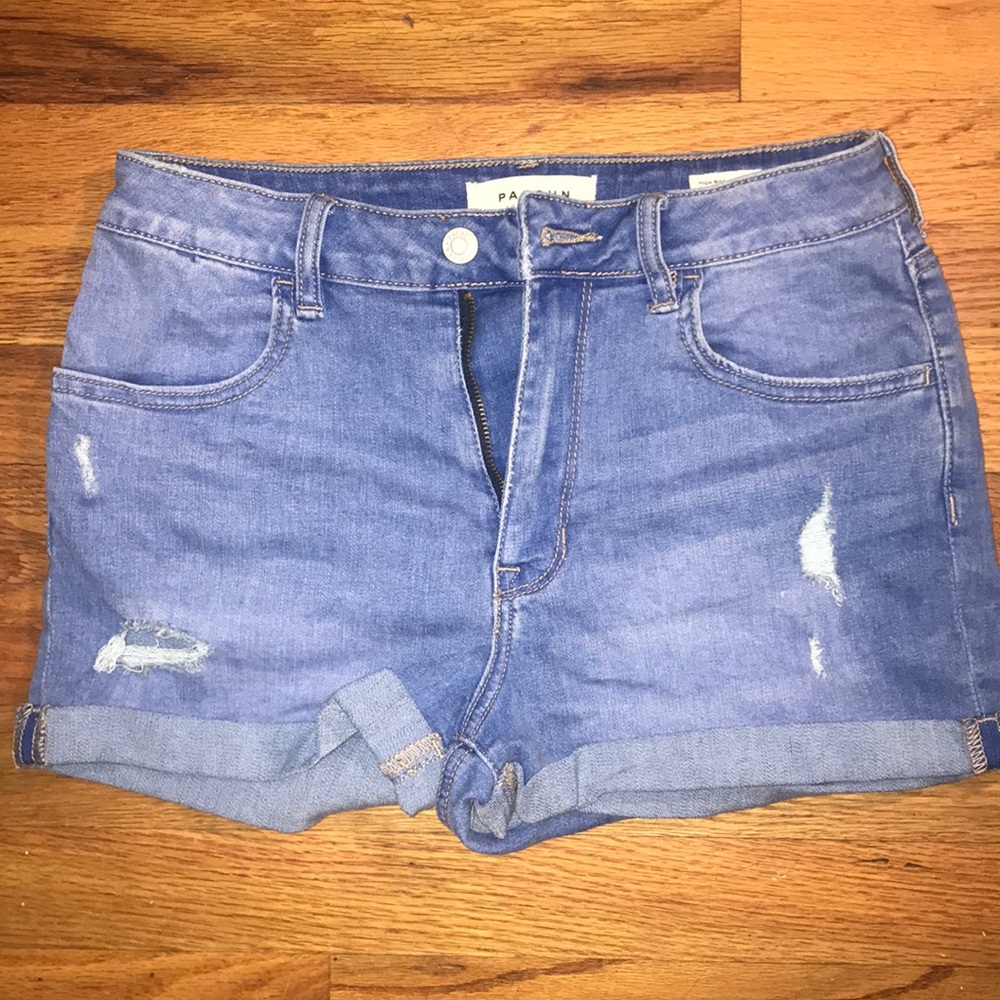 HIGH WAISTED PACSUN DENIM SHORTS